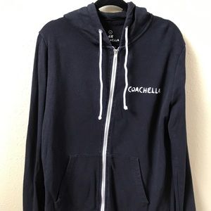 Coachella zip up hoodie